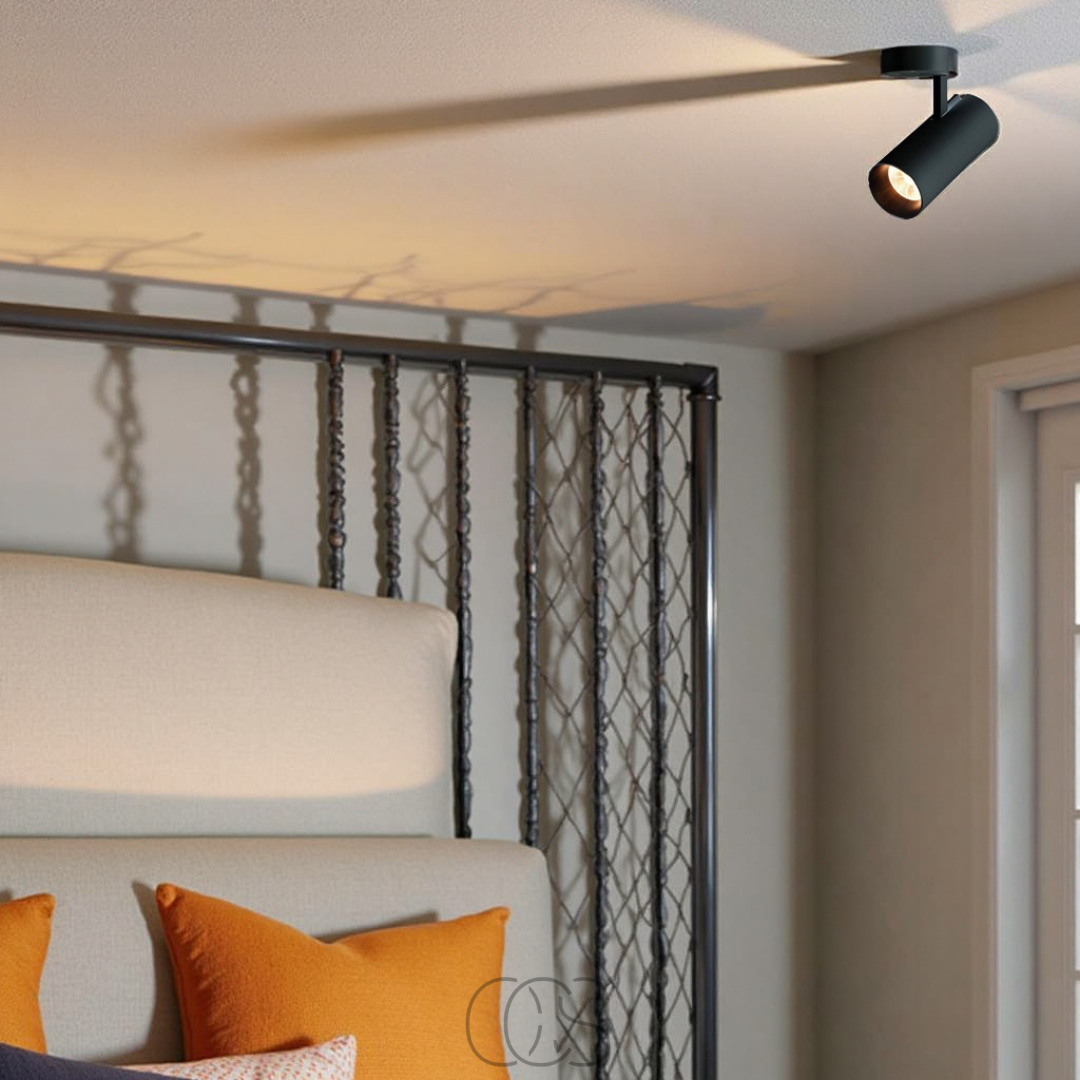 Nievk - LED Ceiling Spot Single - sleek design, focused light