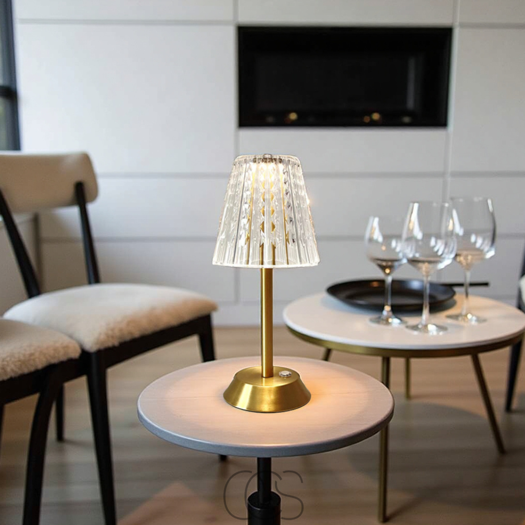 Nievk - LED Crystal Mood Lamp - luxurious light, wherever you want it