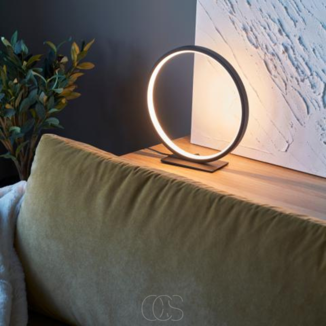 Nievk - LED Ring Table Lamp - Modern Minimalist Design