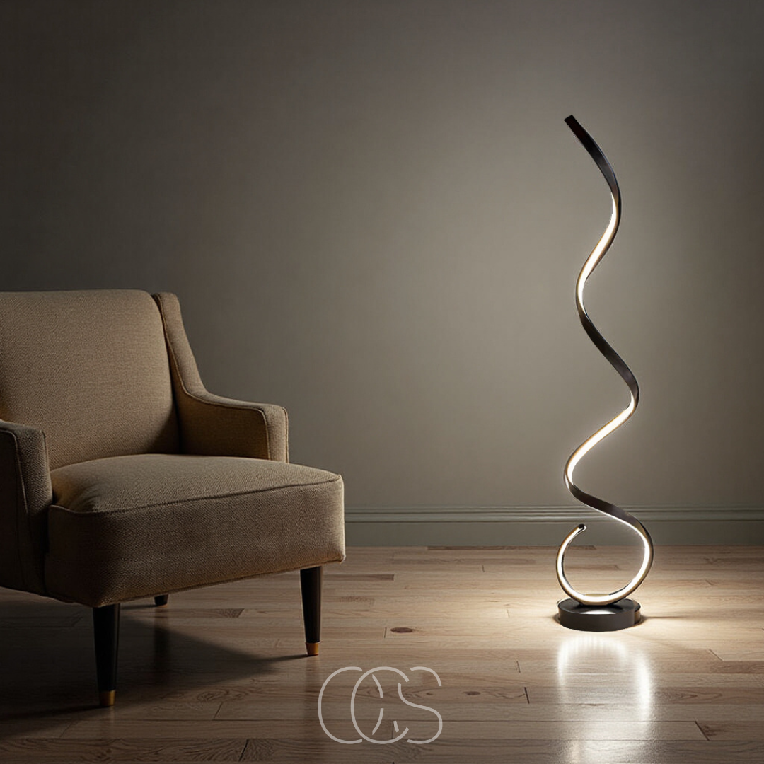 Nievk - LED Spiral Floor Lamp Dimmable