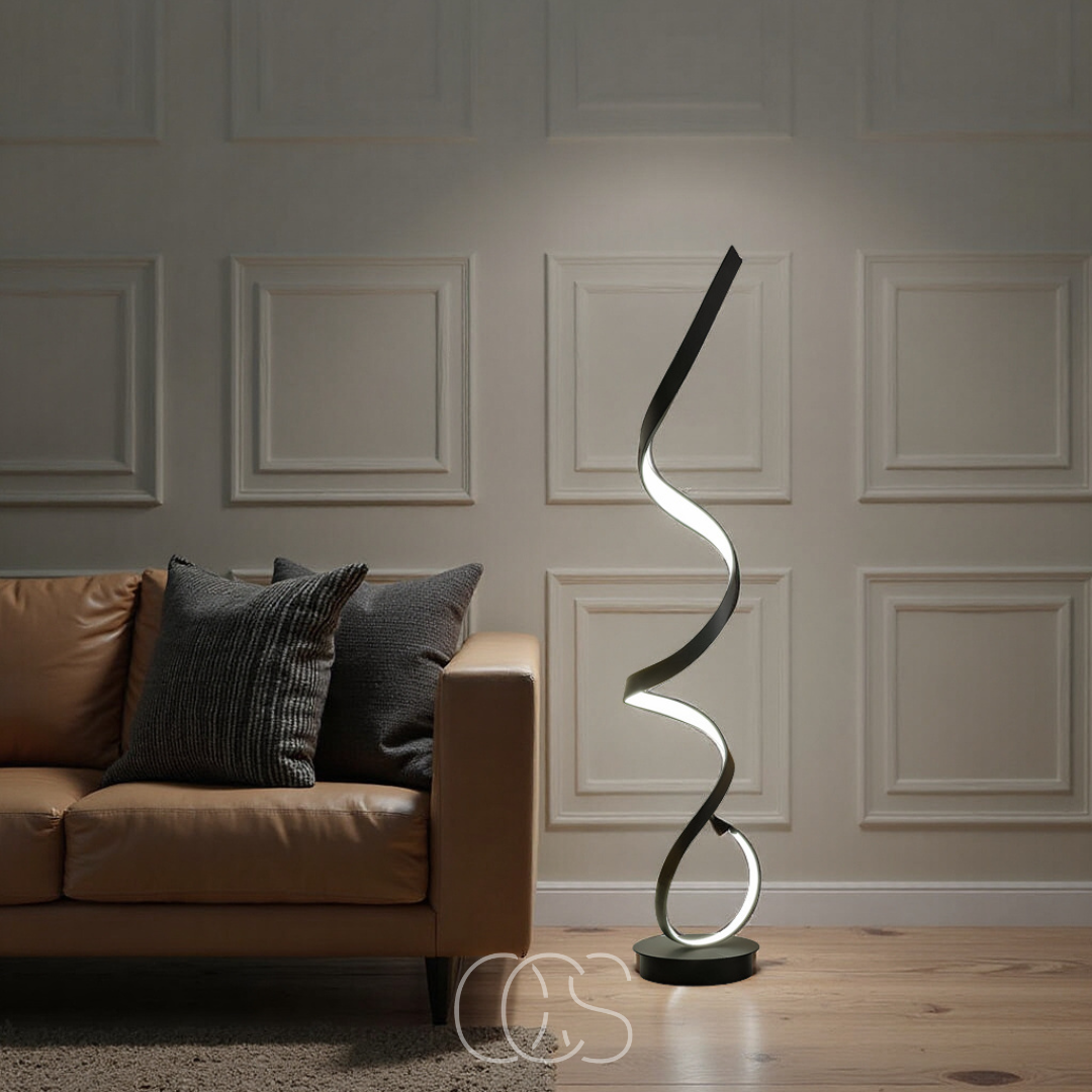 Nievk - LED Spiral Floor Lamp Dimmable