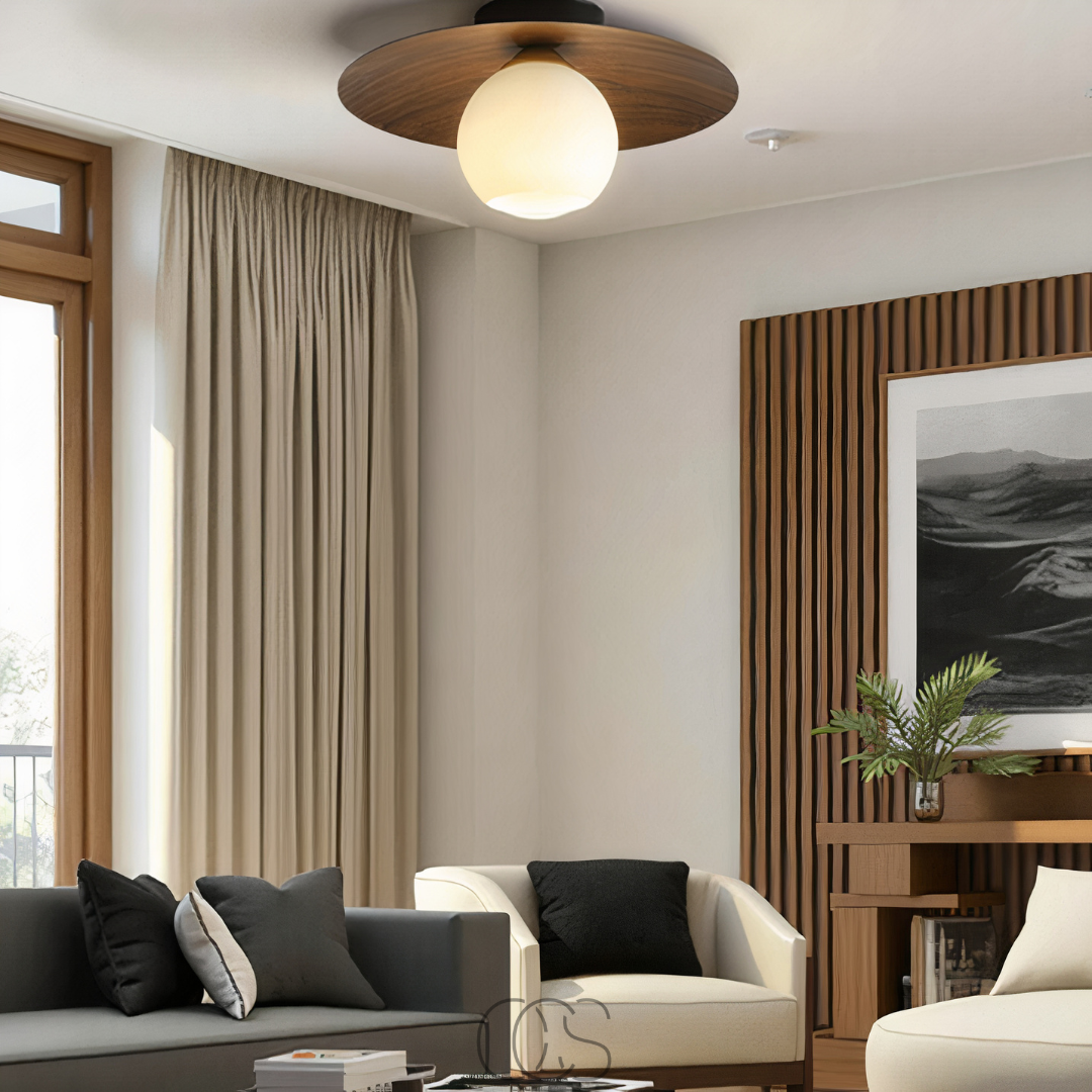 Nievk - Loella LED ceiling lamp - natural tranquility in the home