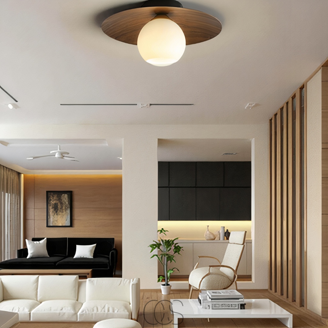 Nievk - Loella LED ceiling lamp - natural tranquility in the home