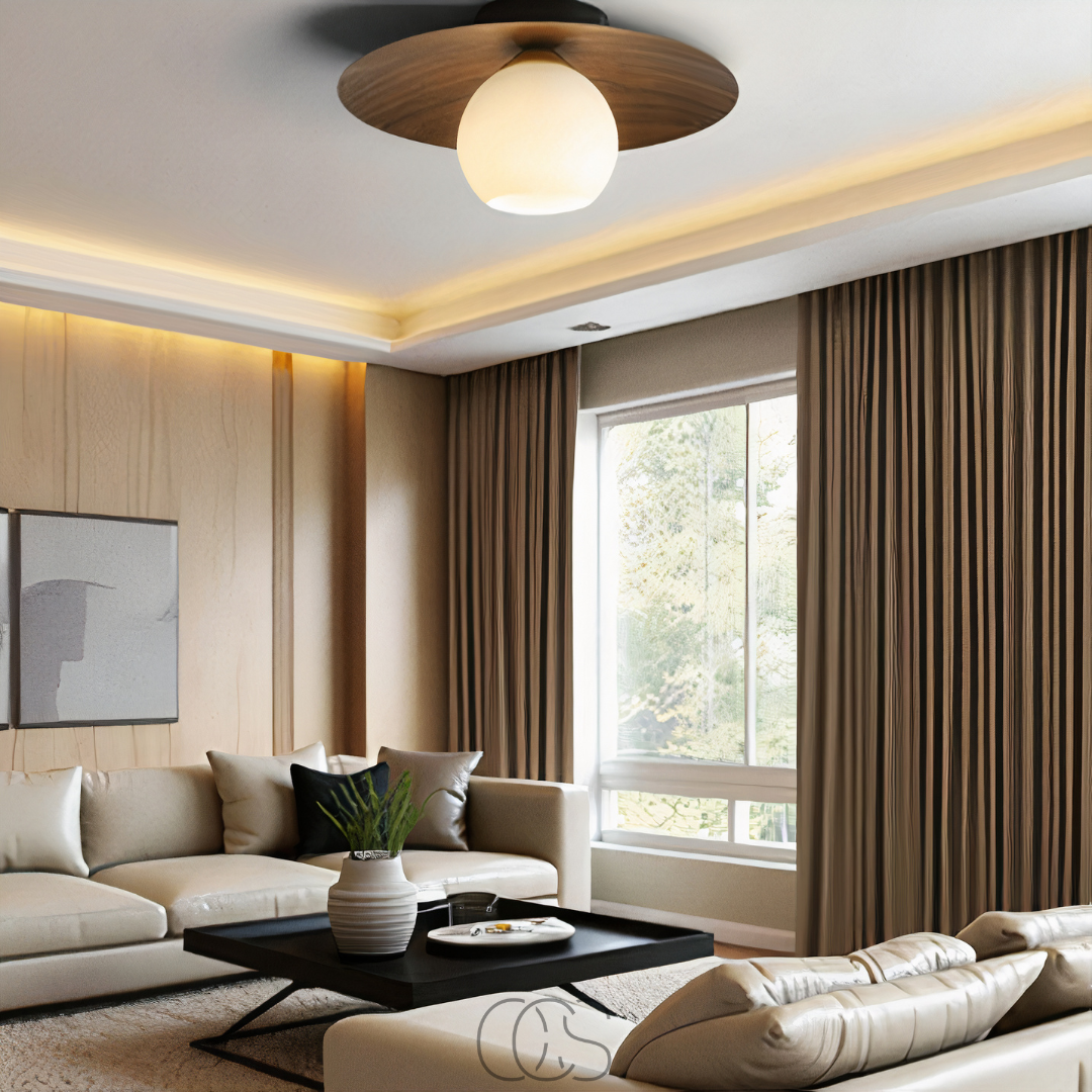 Nievk - Loella LED ceiling lamp - natural tranquility in the home