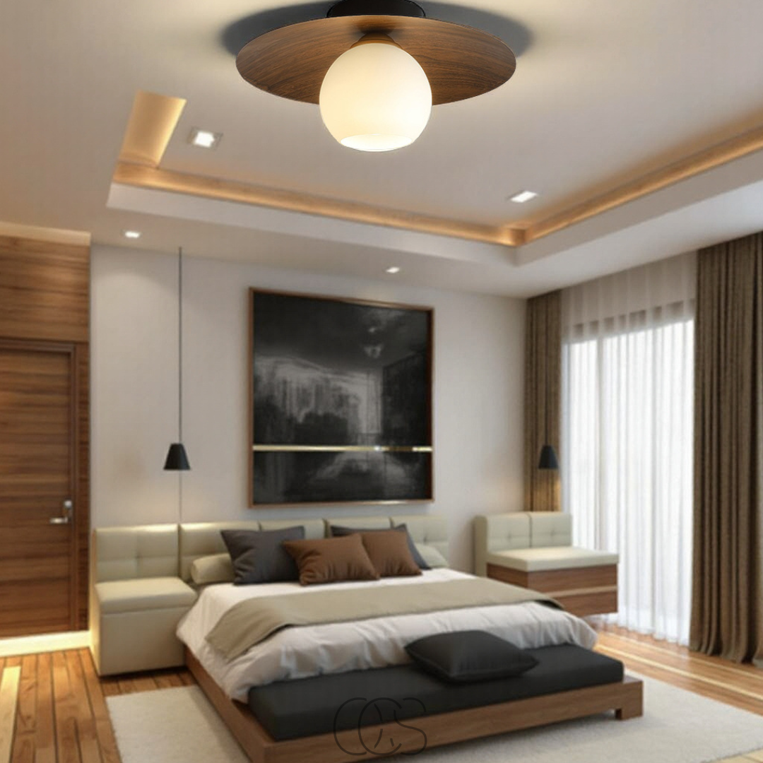 Nievk - Loella LED ceiling lamp - natural tranquility in the home