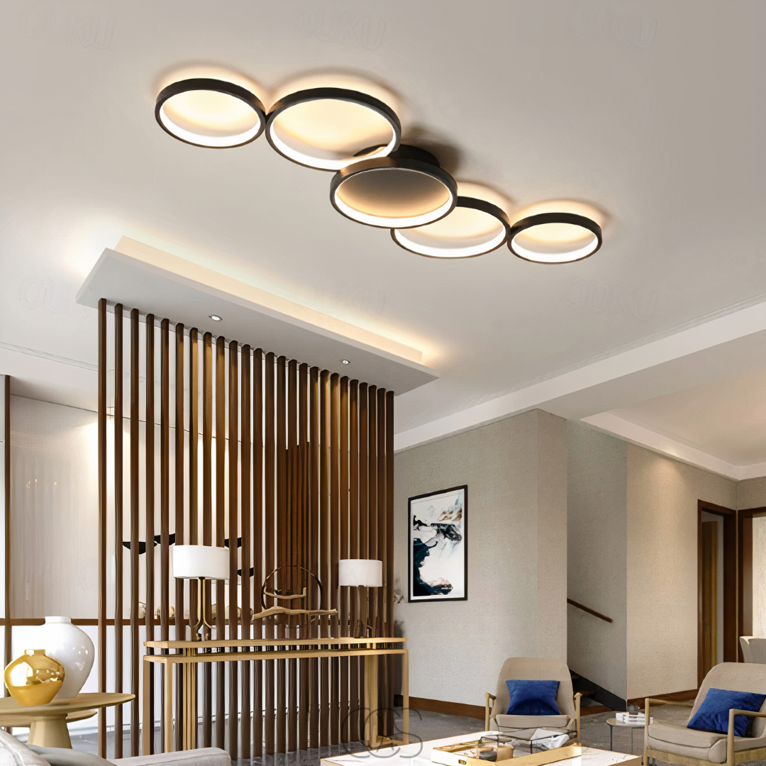 Nievk - Modern Design Ceiling Lamp - LED Rings