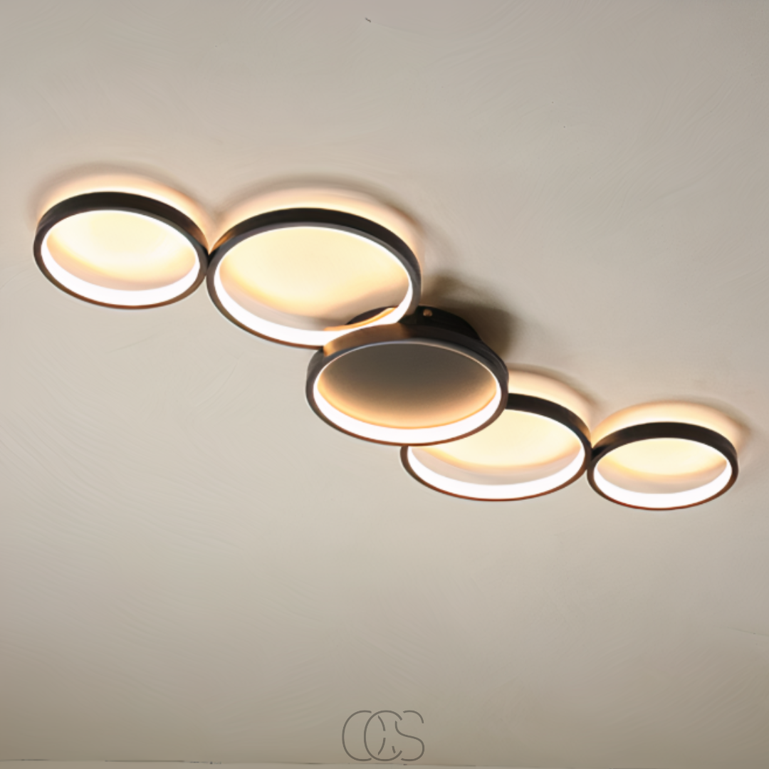 Nievk - Modern Design Ceiling Lamp - LED Rings