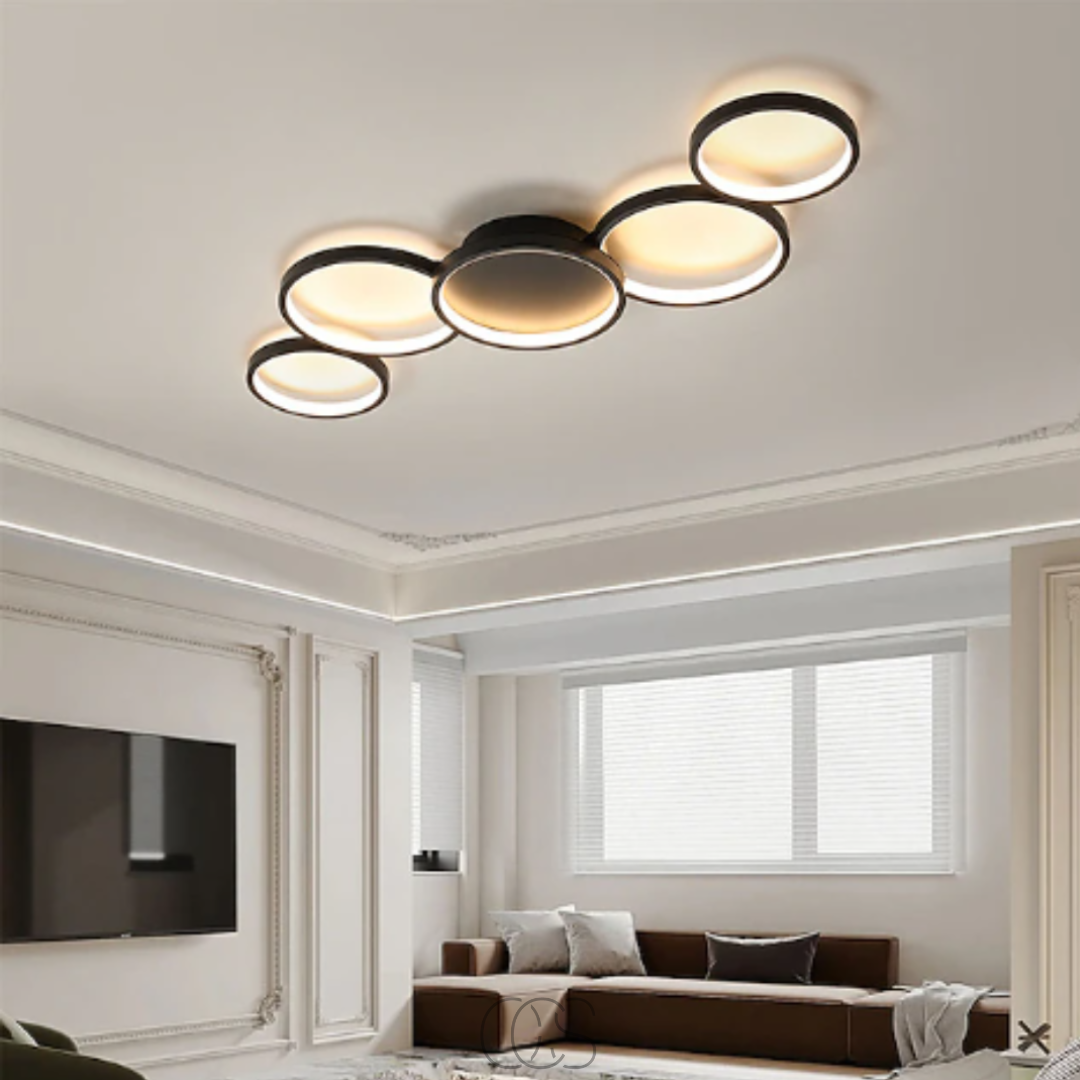 Nievk - Modern Design Ceiling Lamp - LED Rings