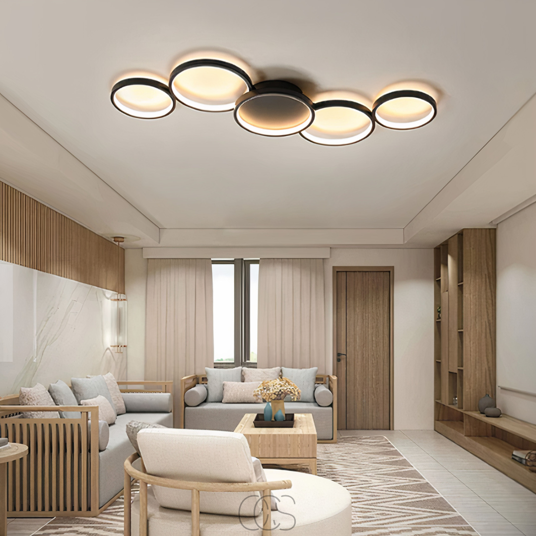 Nievk - Modern Design Ceiling Lamp - LED Rings