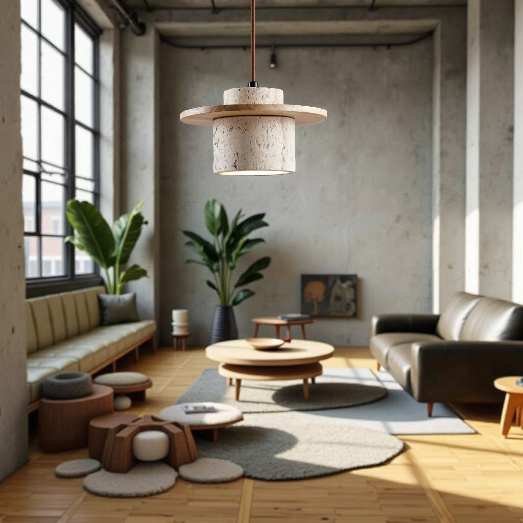 Nievk - Modern Japanese LED Pendant Lamp