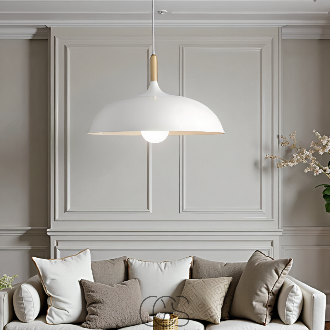 Nievk - Modern Matte Black Ceiling Lamp