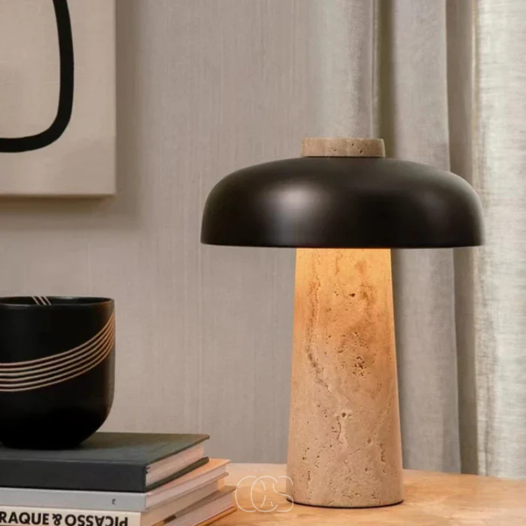 Nievk - Modern Stone Table Lamp