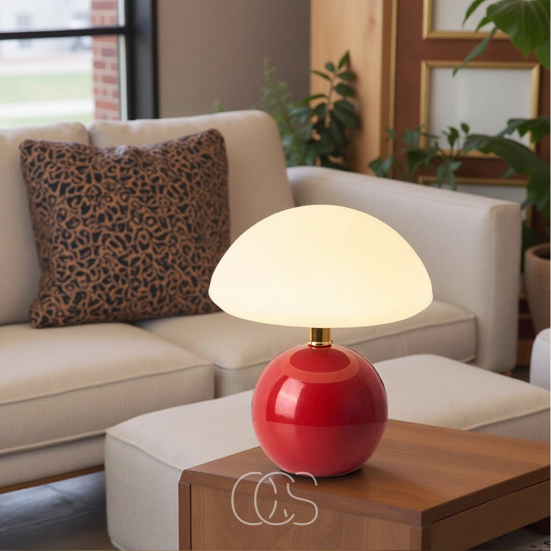 Nievk - Mushroom Lamp - Dimmable LED Design Table Lamp