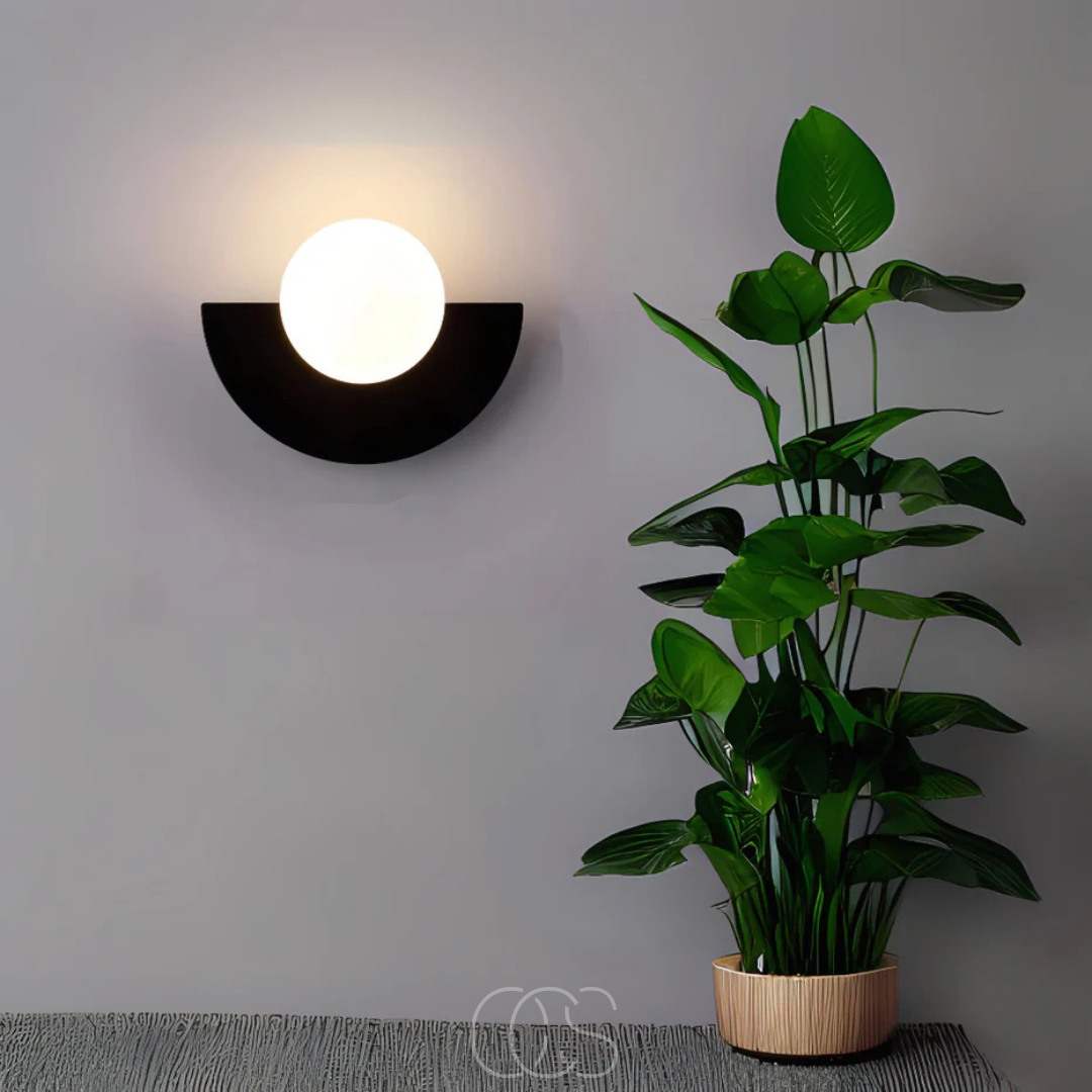 Nievk - Nordic Half-Circular Wall Lamp – Scandinavian Design