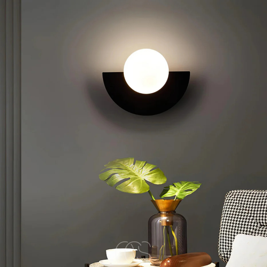 Nievk - Nordic Half-Circular Wall Lamp – Scandinavian Design
