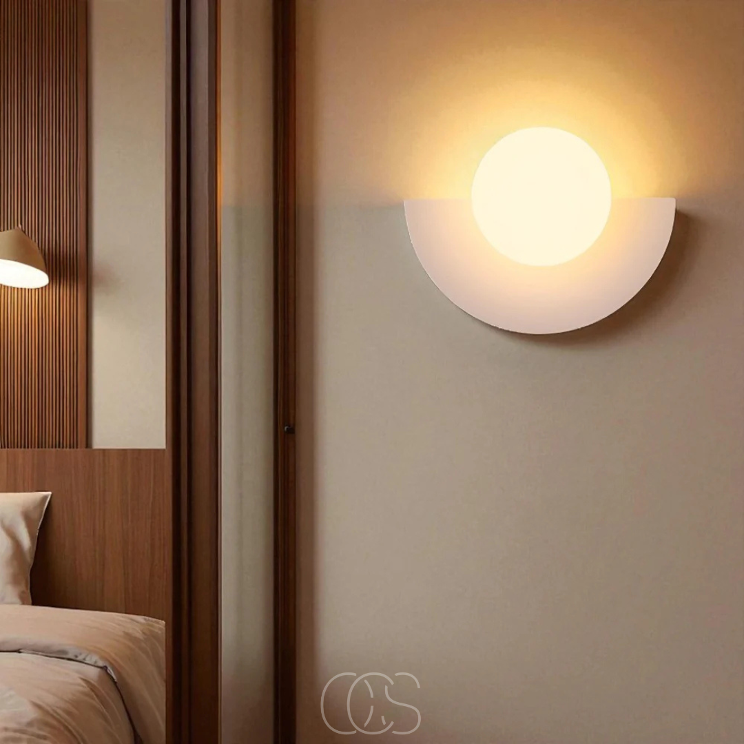 Nievk - Nordic Half-Circular Wall Lamp – Scandinavian Design