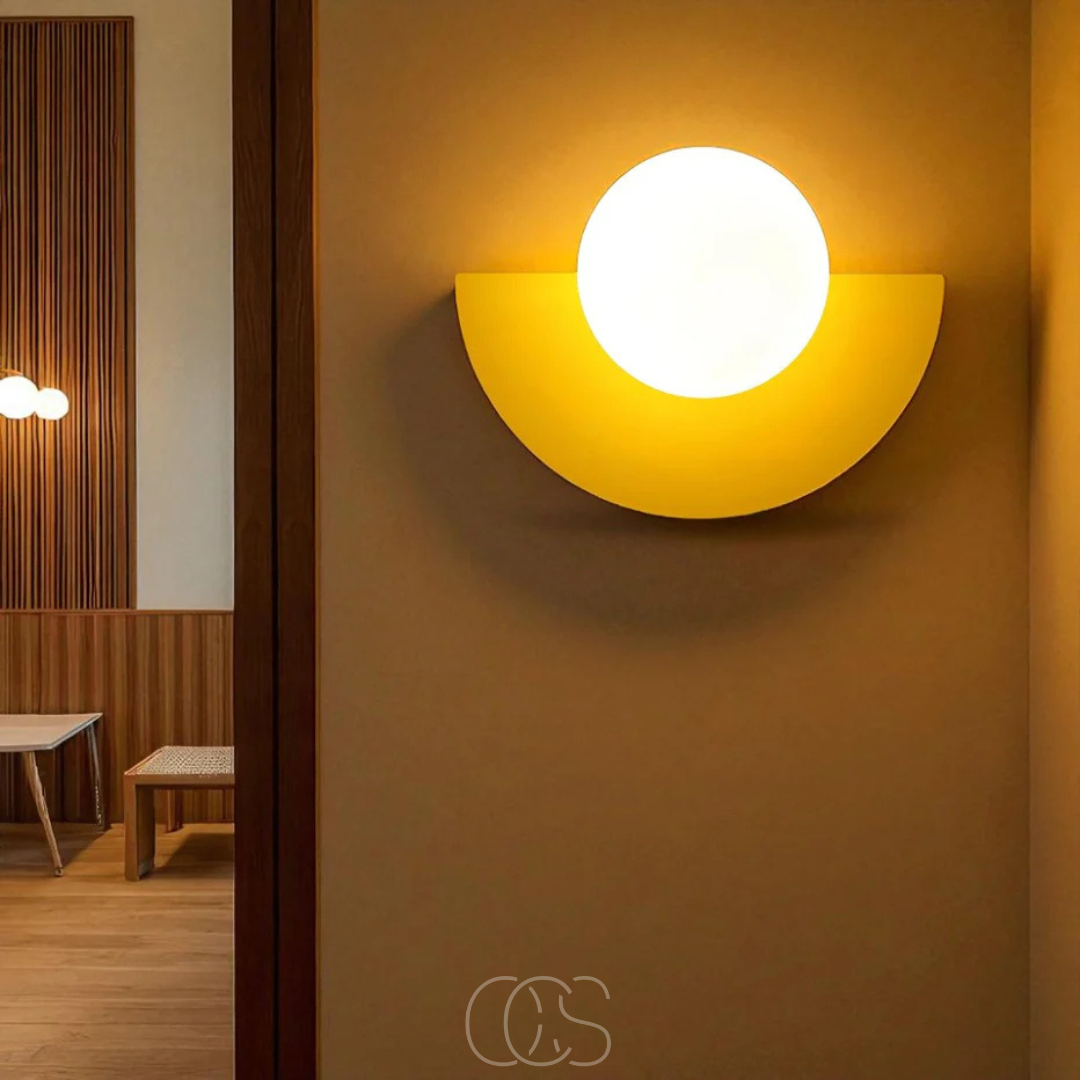 Nievk - Nordic Half-Circular Wall Lamp – Scandinavian Design