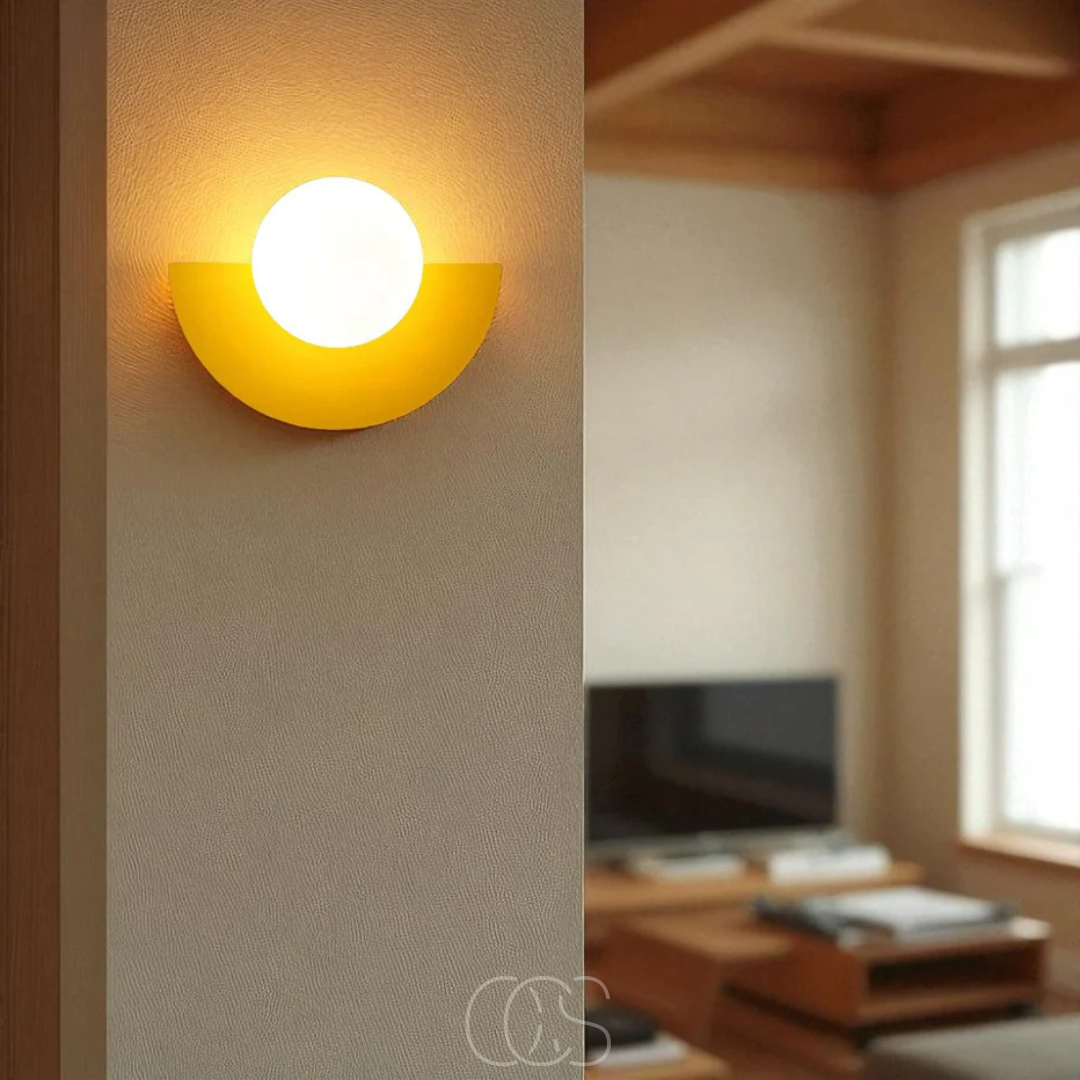 Nievk - Nordic Half-Circular Wall Lamp – Scandinavian Design