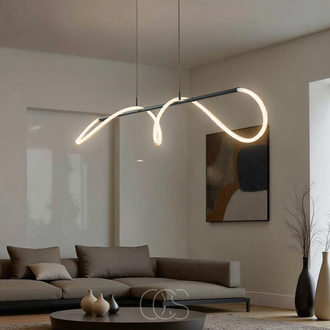 Nievk - Pendant lamp with LED tubes - Modern design