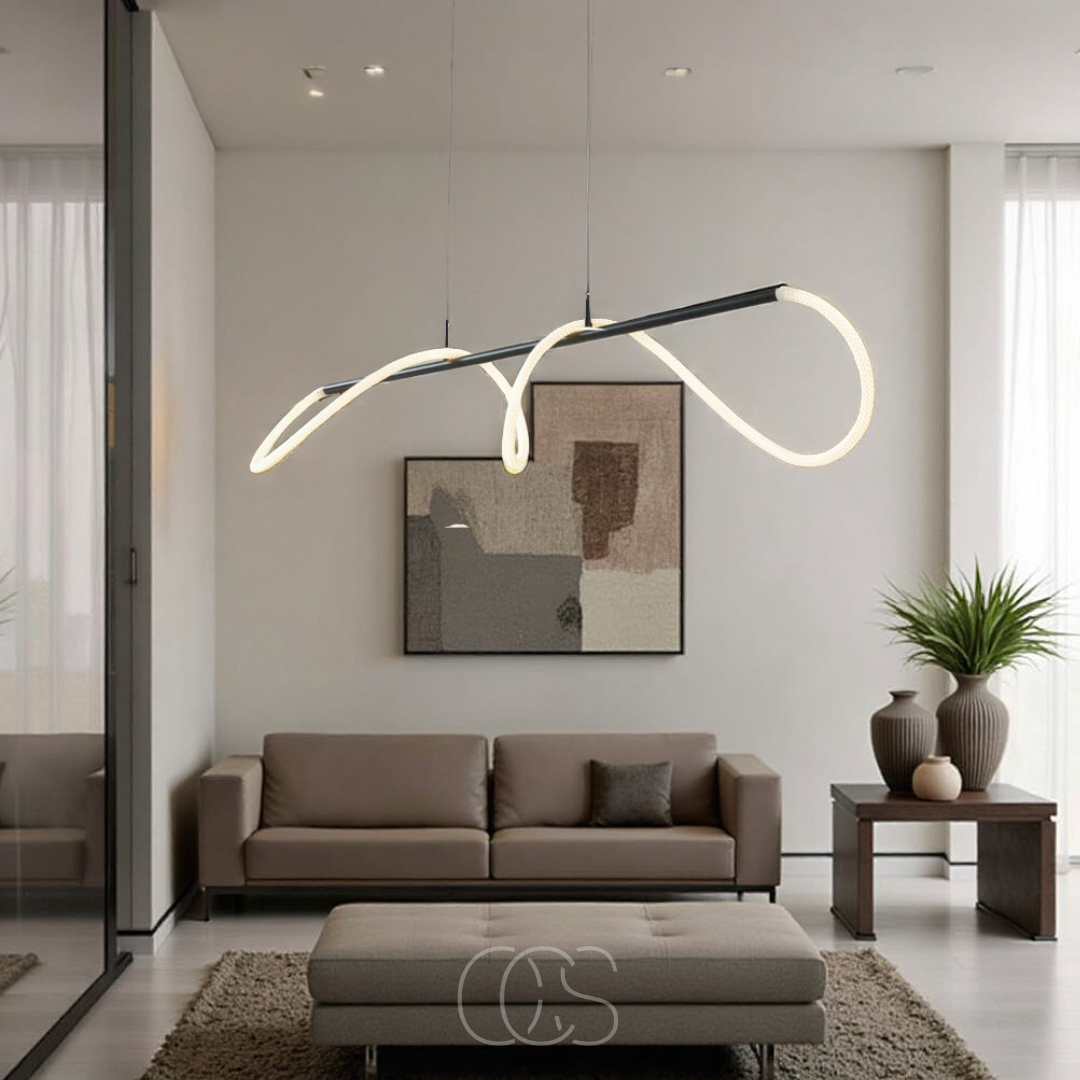 Nievk - Pendant lamp with LED tubes - Modern design