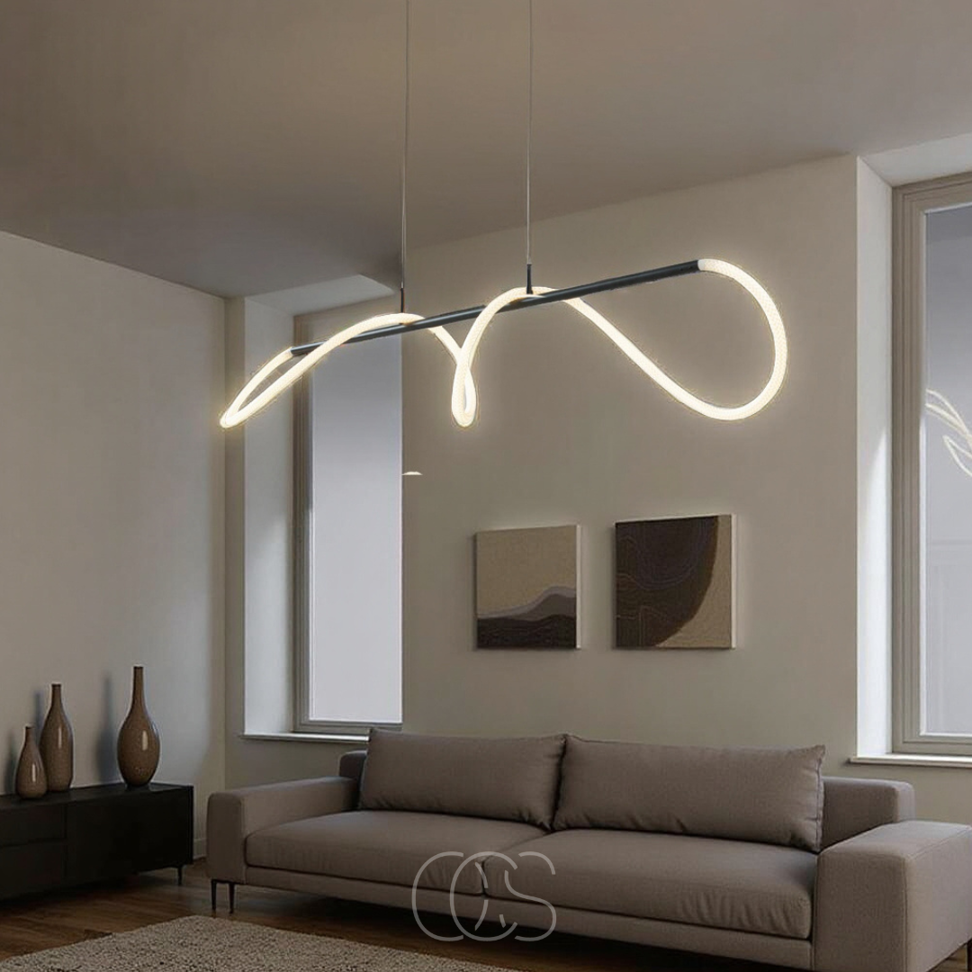 Nievk - Pendant lamp with LED tubes - Modern design