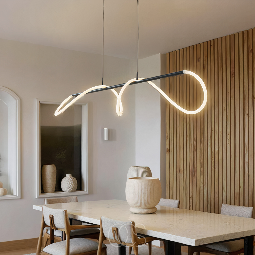 Nievk - Pendant lamp with LED tubes - Modern design