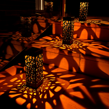 Nievk - Solar Garden Light Pole - Wireless Solar Outdoor Lamp