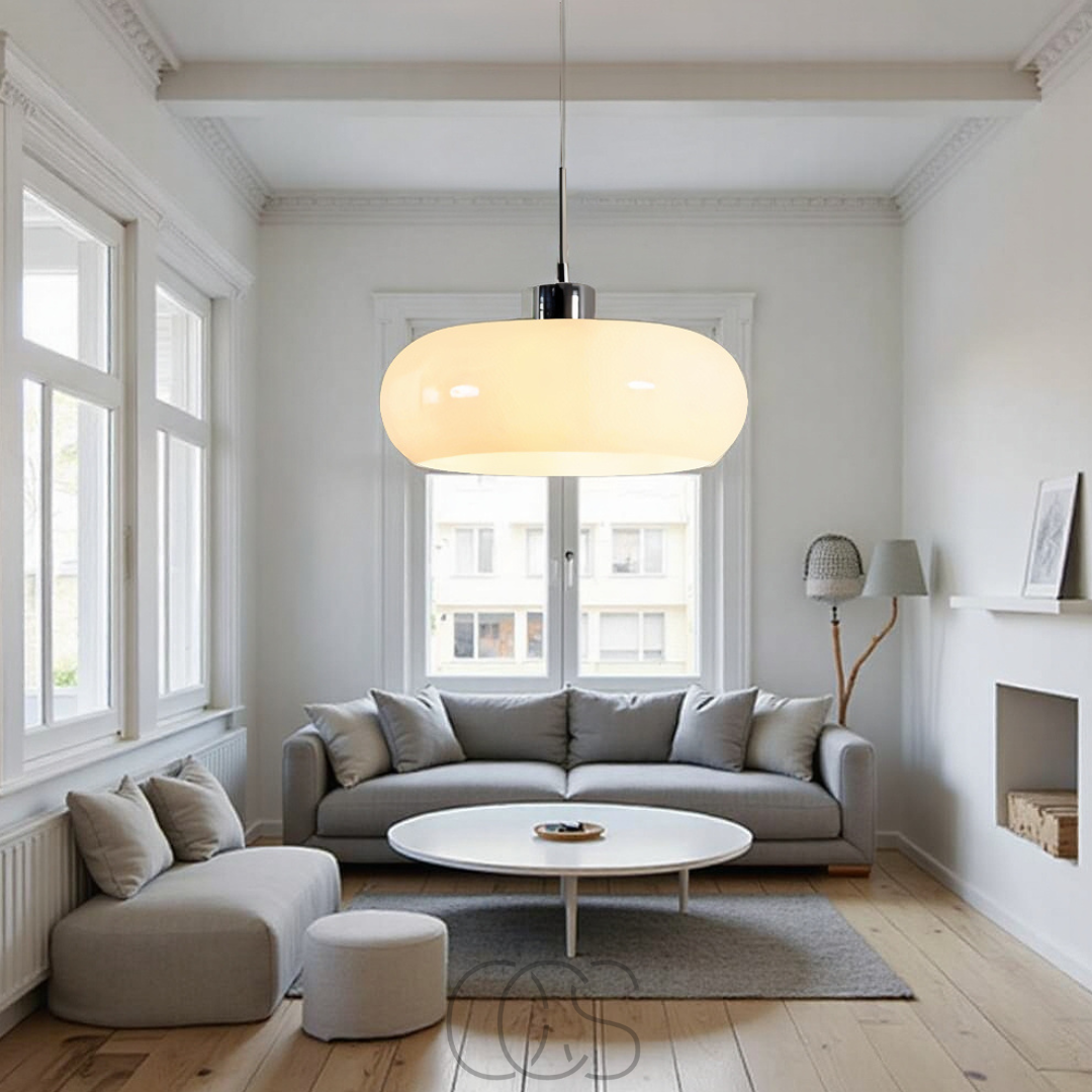 Nievk – Nordic retro pendant lamp - mouth-blown glass & Scandinavian design