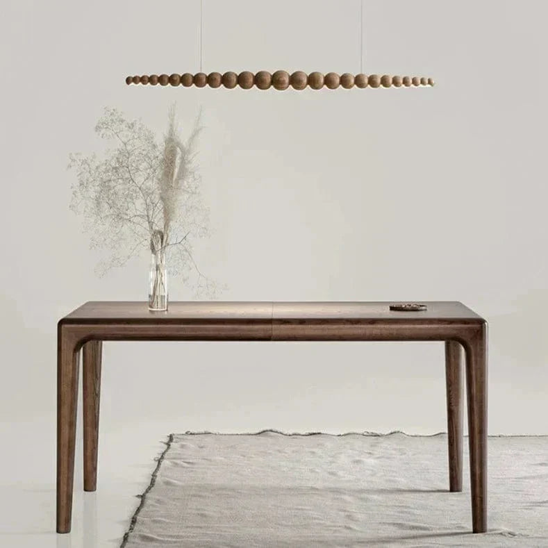Arborcrest Wood Bead Chandelier