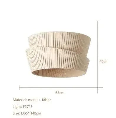 Aurelia Fabric Chandelier