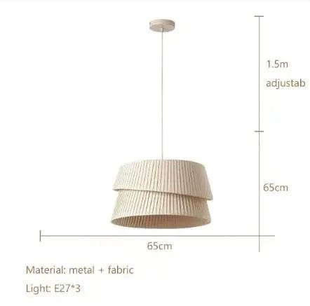 Aurelia Fabric Chandelier