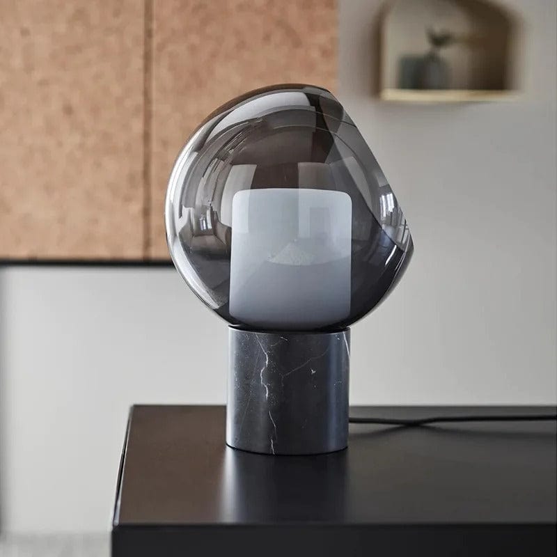 Glass Dome Lamp