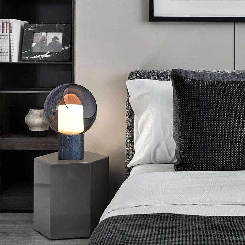Glass Dome Lamp