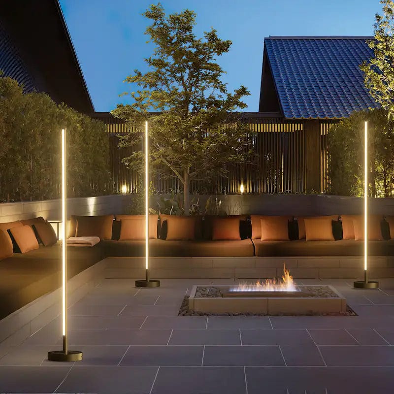 Solara Contemporary Outdoor Floor Lamp