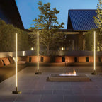 Solara Contemporary Outdoor Floor Lamp