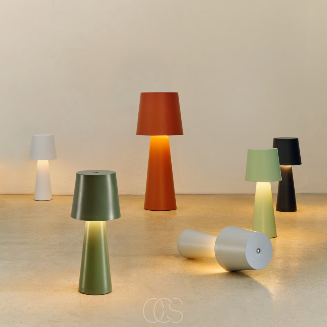 Nievk - Arenys Metal Table Lamp - wireless