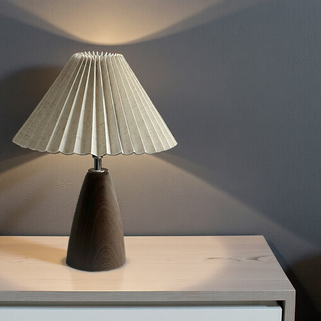 Nievk - Beza linen table lamp