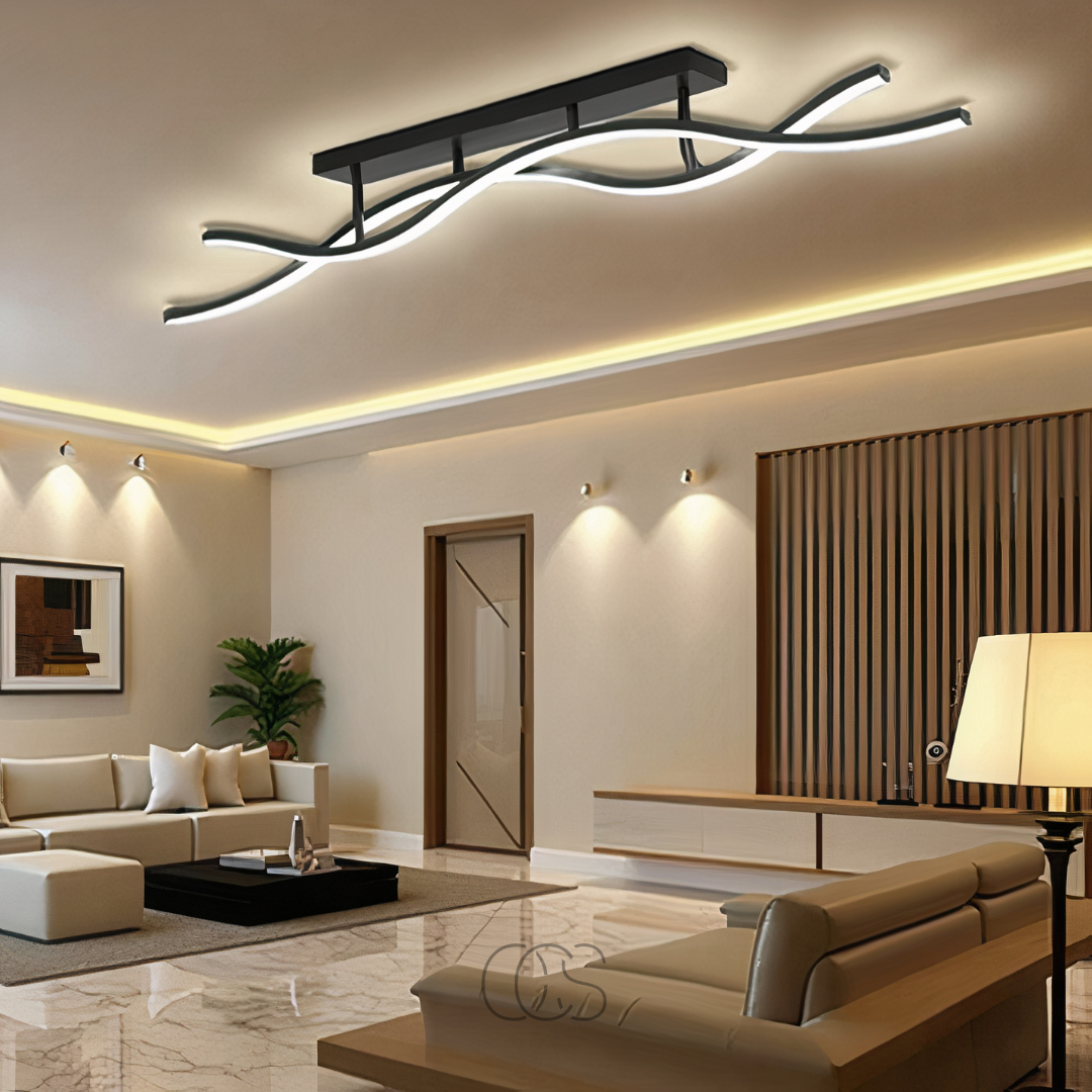 Nievk - Ceiling lamp with LED strips
