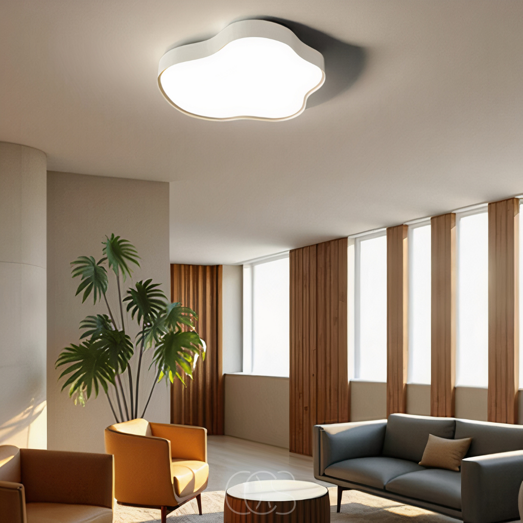 Nievk - Lampada da soffitto a LED a forma di nuvola