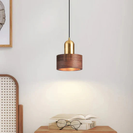 Nievk - Design pendant lamp with gold accent