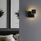 Nievk - Double cube wall lamp