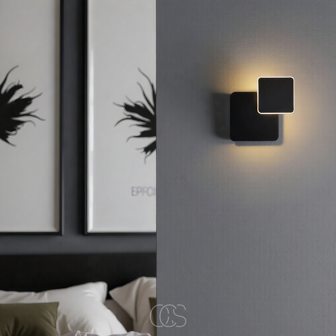 Nievk - Double cube wall lamp