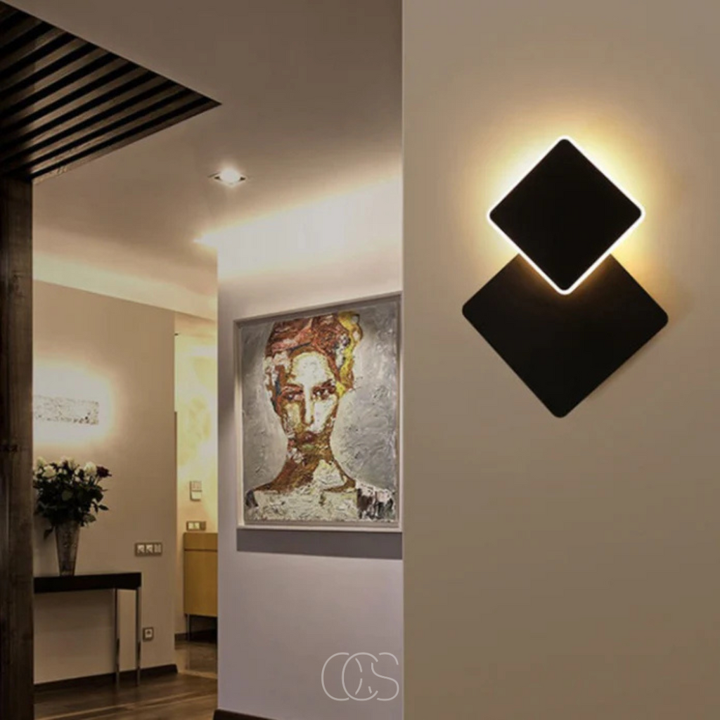 Nievk - Double cube wall lamp