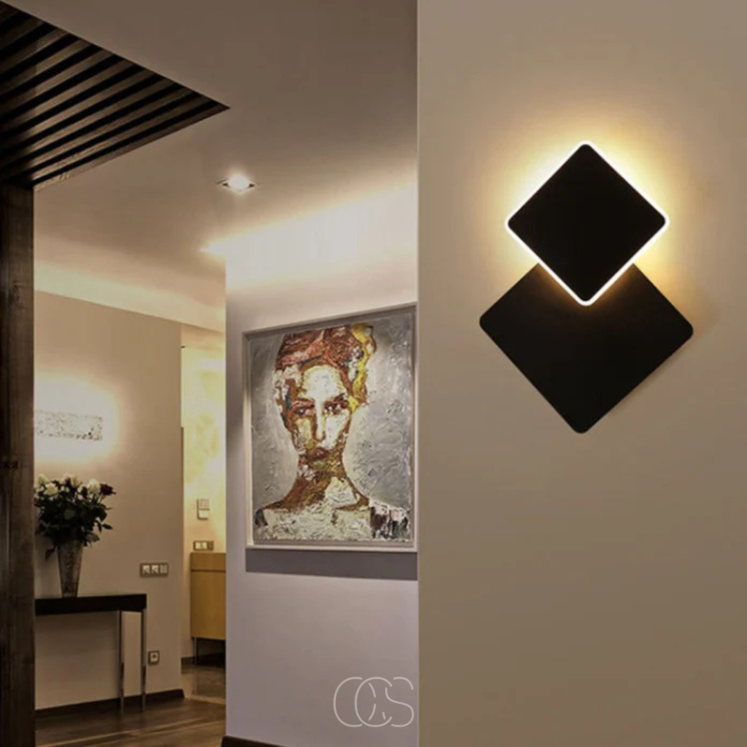 Nievk - Double cube wall lamp