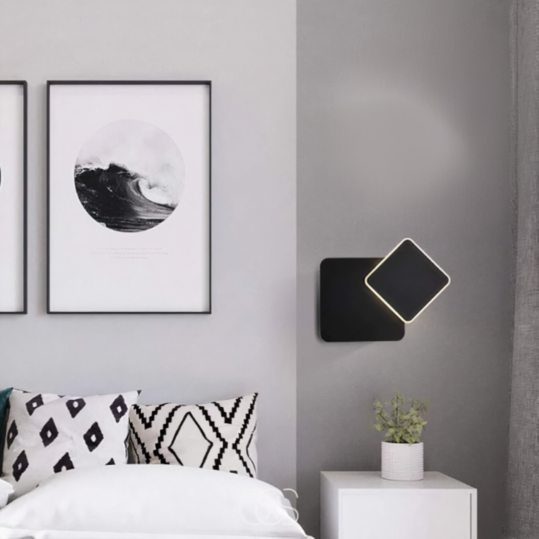 Nievk - Double cube wall lamp