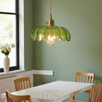 Nievk - Glass Flower Pendant Lamp - Vintage Design