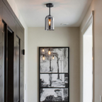 Nievk - Glass Vintage LED ceiling lamp