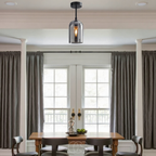 Nievk - Glass Vintage LED ceiling lamp