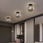 Nievk - LED Glass ceiling lamp - Modern