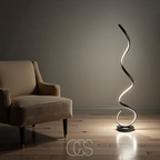 Nievk - LED Spiral Floor Lamp Dimmable